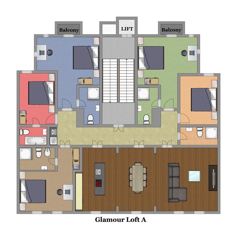 Residence Glamour Premium プラハ エクステリア 写真